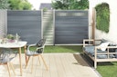 TraumGarten System WPC Platinum Zaun-Set