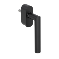 GRIFFWERK Fenstergriff VAYA 128 LUCIA F2F Graphitschwarz L 7x40mm