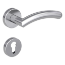 Vorschaubild Griffwerk Türgriff SAVIA K3 Klippgarnitur- Edelstahl matt