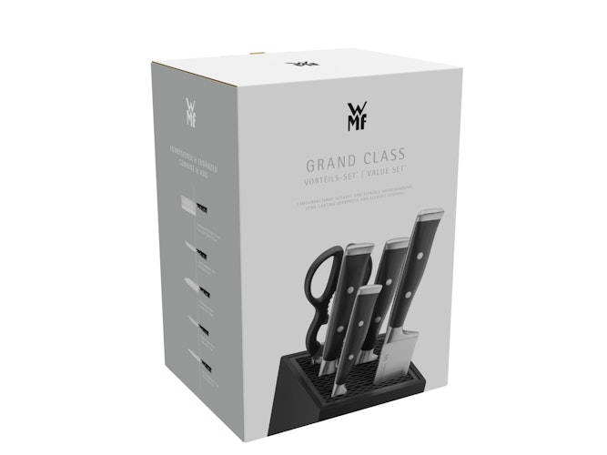 WMF Grand Class Flex Tec Messerblock bestückt 6-teilig