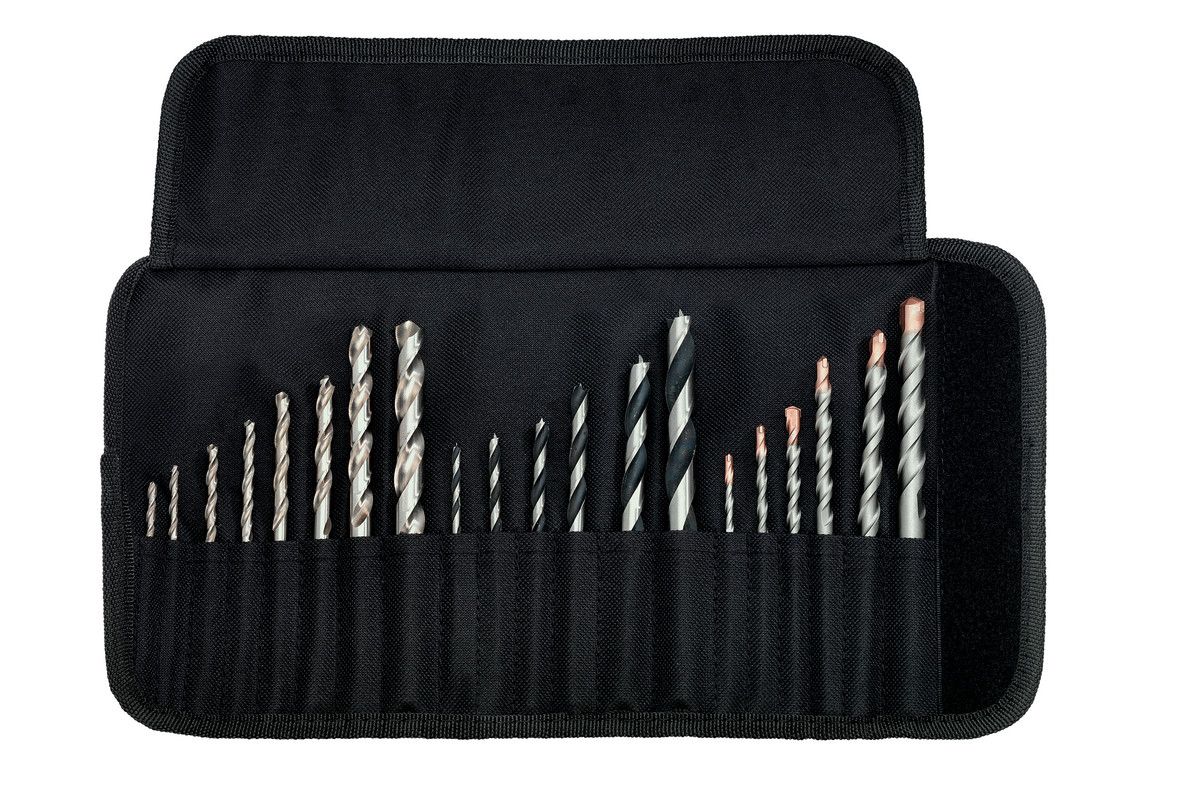 Metabo Bohrersortiment-Rolltasche "SP"20-teilig