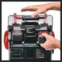 Vorschaubild Einhell Akku-Kompressor TE-AC 36/6/8 Li OF Set-Solo 4020450