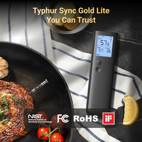 Typhur Grillthermometer SYNC Gold Lite - 1 Thermometer