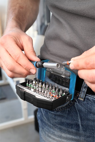 kwb Bit-Box 35-tlg m. Gürtelclip 119000