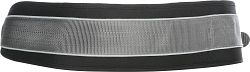 TRIXIE Bauchgurt mit Leine, neoprengepolstert, Gurt: 70–130 cm/9 cm, Leine: 1,20–1,50 m/25 mm, grafit/schwa