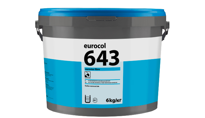 KLEBSTOFF 1 K Dispersionsklebstoff faserarmiert, wasser und lösemittelfrei EC1 Plus Eurostar Fibre 6 KG