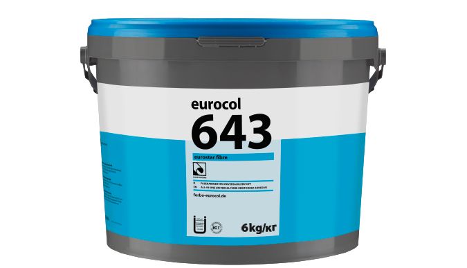KLEBSTOFF 1 K Dispersionsklebstoff faserarmiert, wasser und lösemittelfrei EC1 Plus Eurostar Fibre 6 KG