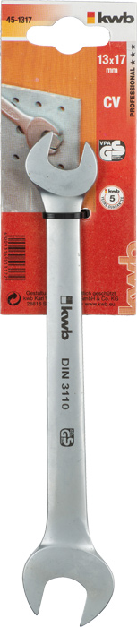 kwb Gabelschlüsse CV 13 x 17 mm SB 451317