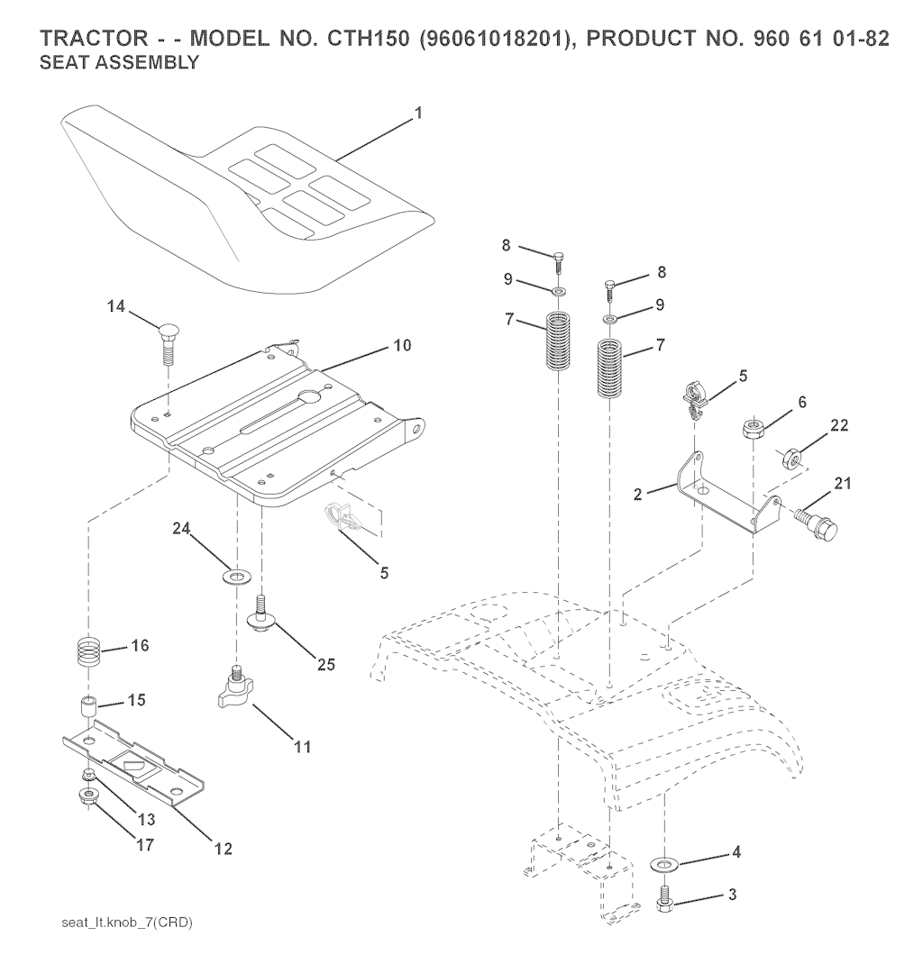 Explosionszeichnung Ersatzteile