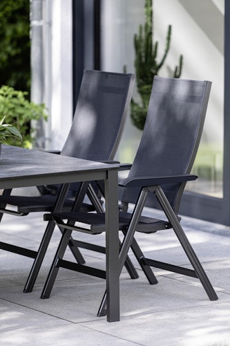 Kettler Multipositionssessel BASIC+ PREMIUM, Aluminium / Outdoorgewebe