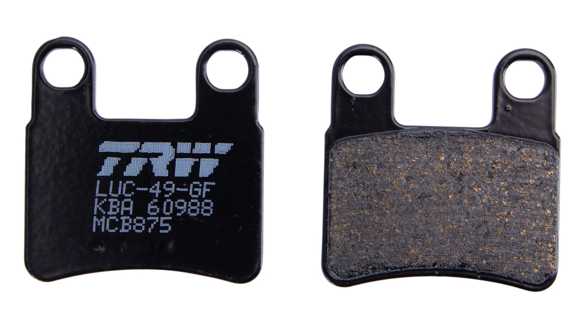 TRW Bremsbelag Typ P Organisch Standard, Parkbremse, Bremsbelag "MCB 875" Satz