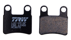 TRW Bremsbelag Typ P Organisch Standard, Parkbremse, Bremsbelag "MCB 875" Satz