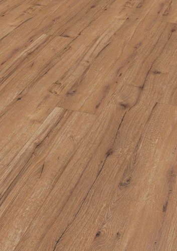 MEISTER Laminatboden MeisterDesign. laminate LL 150 S 2052 x 220 x 10 mm 06256 Eiche rustikal cognac Rohholz-Poren-Struktur