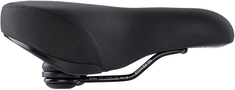 CONTEC Sattel Majestic Unisex schwarz