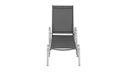 Kettler Stapelliege BASIC PLUS, Aluminium Silber / Outdoorgewebe Anthrazit - Sonderaktion