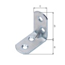 Vorschaubild Alberts® Stuhlwinkel mit Sicke u.abgerundeten Enden 30x30x16 mm