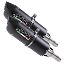 Vorschaubild GPR Endschalldämpfer Aprilia Tuono R 1000 Factory 2006/10 Pair EC-Approv. slip-on exhaust Furore 