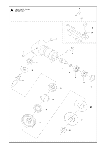 Husqvarna Motorsensen/Freischneider 20121000001 243R