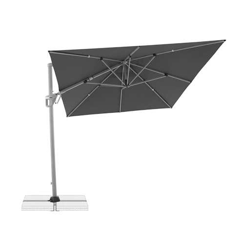 doppler Pendelschirm ACTIVE 260 x 350, Aluminium Silber / 100 % Polyester 180 g/m²