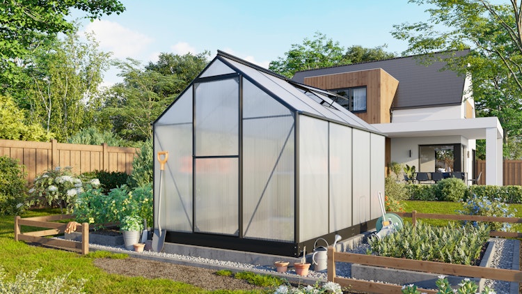 Vitavia Gewächshaus Eos 6000 inkl. 2 Dachfenster - 6 m²