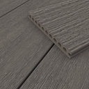 Vorschaubild NewTechWood Gigante Vintage WPC-Terrassendiele Hohlkammer Silver Gray  23 x 210 mm