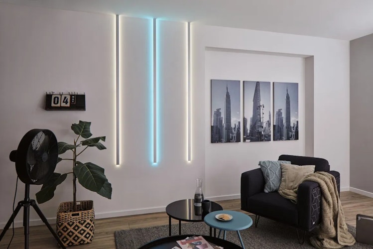 Paulmann LED Strip Profil Duo 1m Alu