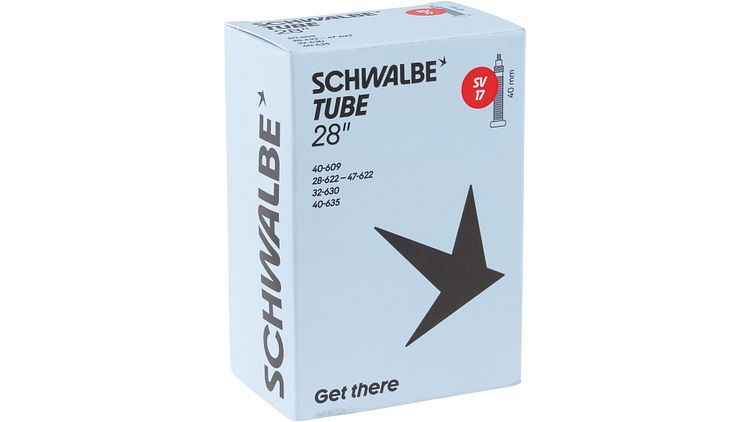 Schwalbe Schlauch Nr. 17 Sclaverandventil 40 mm