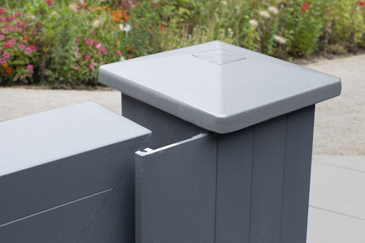 dz VIDUAL Swing Doppeltor Comp-Co 140 x 20 mm Steckprofil symmetrisch