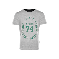 Big Green Egg T-Shirt - Since 74 - Grau/Grün