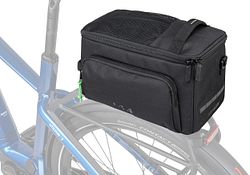 CONTEC Gepäckträgertasche Via Commuter schwarz inkl. vormontiertem AVS Adapter