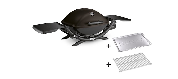 Weber Q 2200 Gasgrill Schwarz 