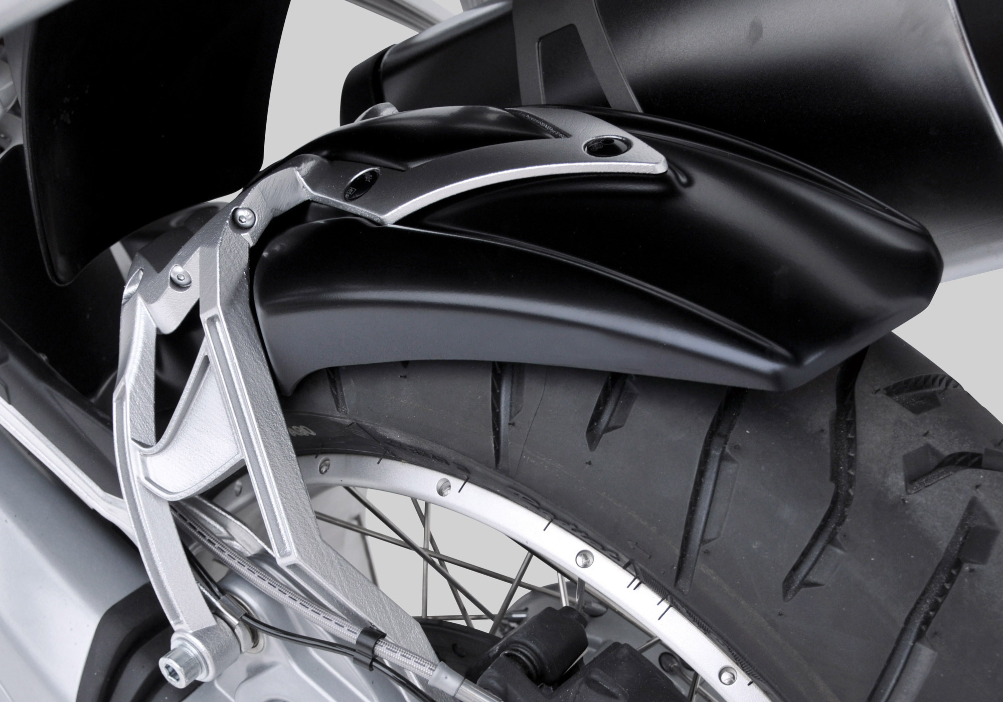 BODYSTYLE Sportsline Hinterradabdeckung ABS Kunststoff unlackiert für BMW R 1200 GS, R 1250 GS / Adventure