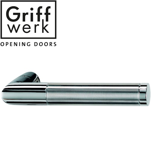 GRIFFWERK Griffpaar für Schlosskasten LOREDANA K3 -Edelstahl poliert/matt