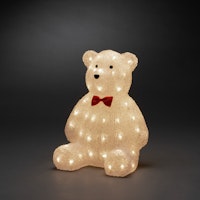 Konstsmide Weihnachtsbeleuchtung  LED Acryl Teddybär 38cm