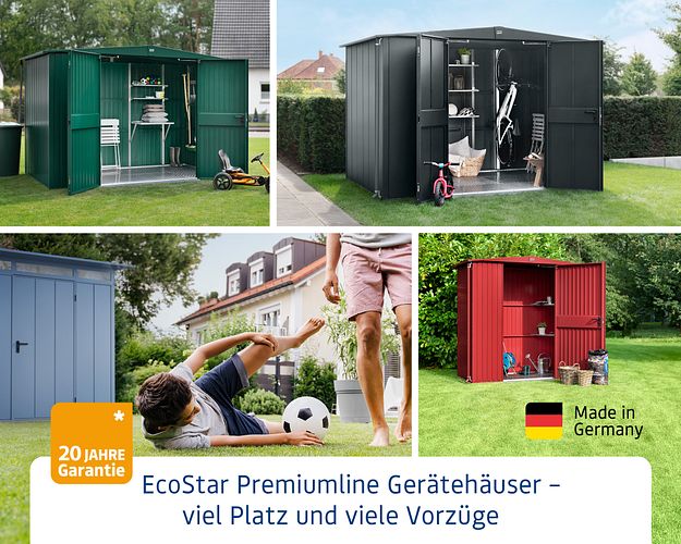 Hörmann Gerätehalter lang für Gerätehaus EcoStar/Premiumline Breite 96 cm