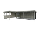 Vorschaubild Palmako Carport/Pavillon Connect Lenna 33,2 m² Set 421 Slide