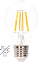 Vorschaubild Shada  LED Filament Glühlampe Birne mit Lichtsensor FIL A60 E27 7W 806LM 2700K 