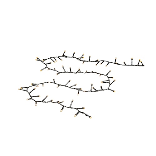 Konstsmide Weihnachtsbeleuchtung  Micro LED Compactlights gefrostet 600 warmweiß