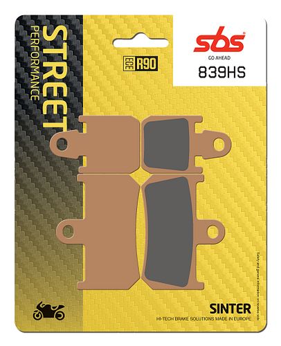 SBS Bremsbelag 839HS Street Sinter