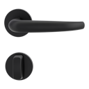 Vorschaubild Griffwerk VAYA 194 ALDA fast2fix Fast2Fix GK3 Rosetten rund WC Graphitschwarz