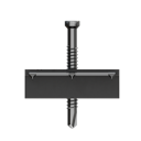 Vorschaubild COBRA FASTENER HYBRID Clip 8-25 - 90 Clips inkl. Schrauben & Bit für Hartholz