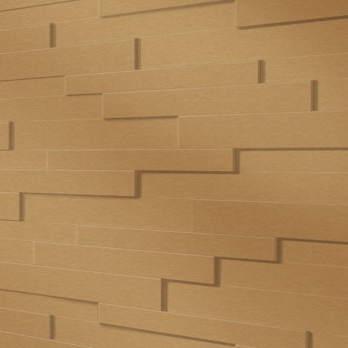 HANDMUSTER MeisterWerke Systempaneele NOVA SP 300 Gold-Metallic 4081-Nachbildung