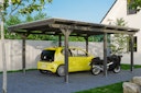 Vorschaubild Skan Holz Emsland - Flachdach Carport aus Leimholz Breite 404 cm