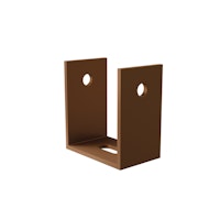 Fiberdeck Brise Soleil U-Halterung VE16