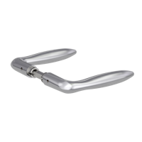 GRIFFWERK Griffpaar für Schlosskasten VERONICA K3 -Edelstahl matt