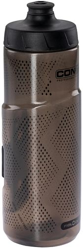 CONTEC Trinkflasche Rivers Twist M Replacement 600 ml transparent,schwarz