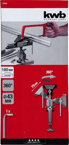 kwb Kugelgelenk-Schraubstock 100mm 776900