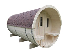 Wolff Finnhaus Saunafass Fasssauna 400 (2-Raum)