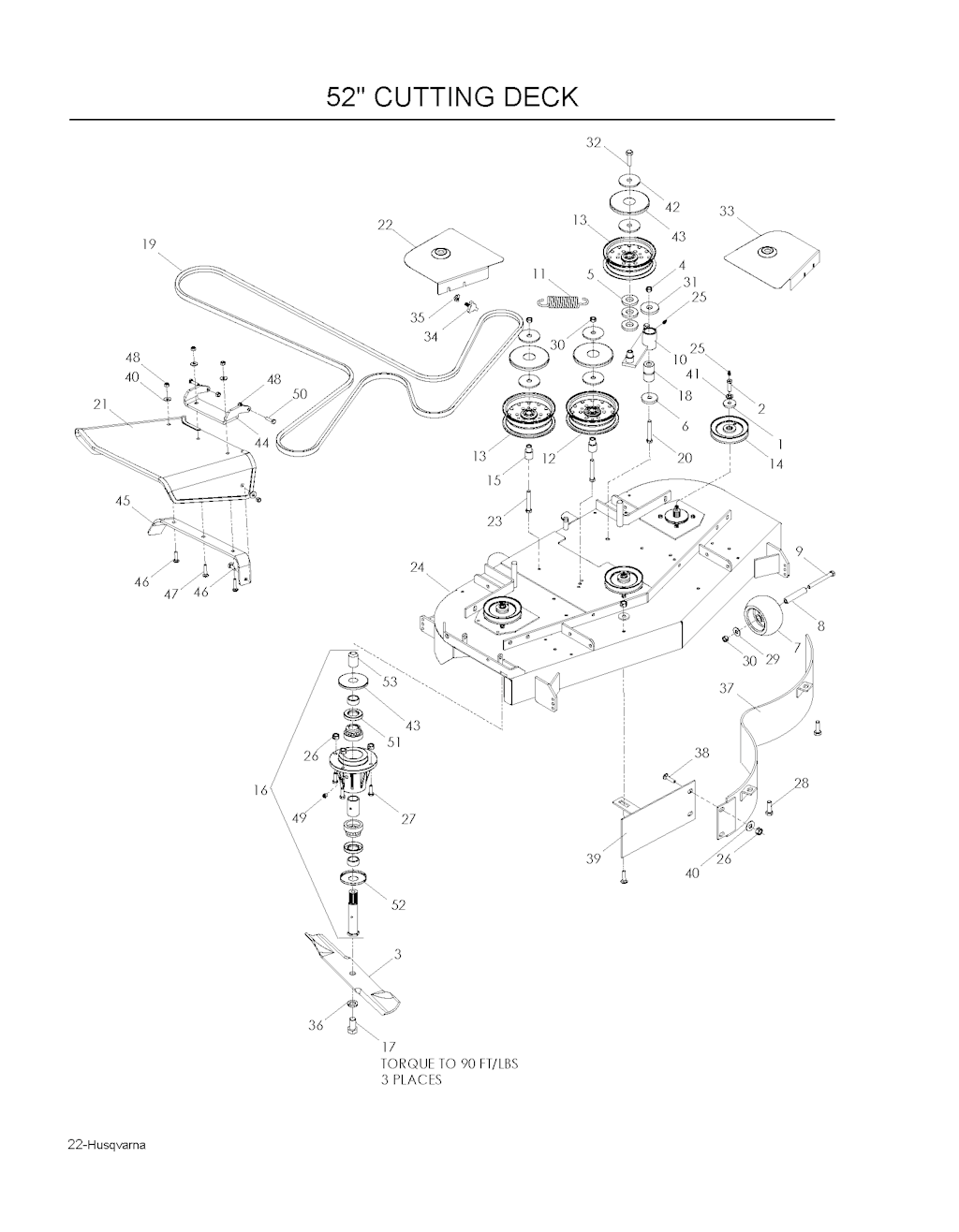 Explosionszeichnung Ersatzteile