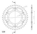 Vorschaubild Supersprox Stealth-Kettenrad 520 40Z (Gold)